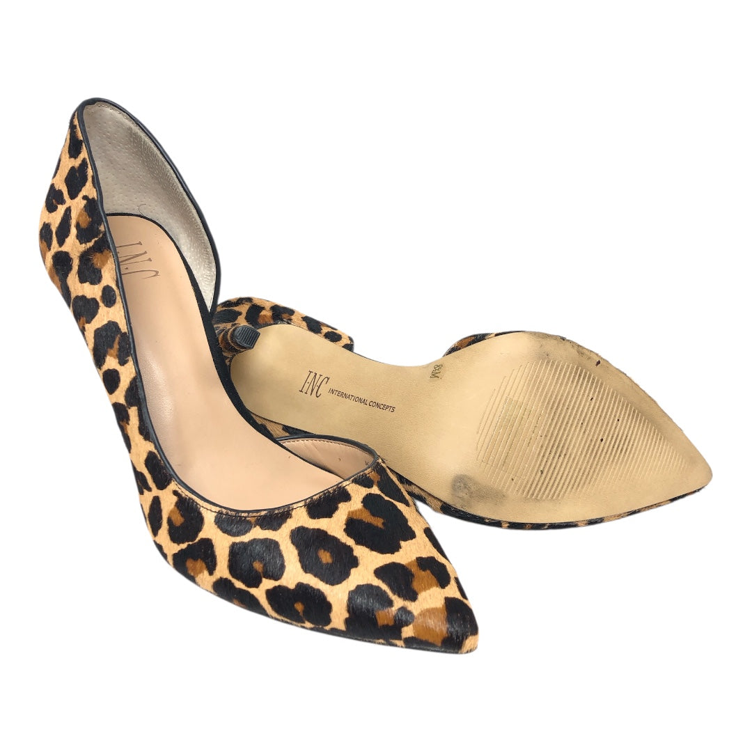 Shoes Heels Stiletto By Inc In Animal Print, Size: 8.5