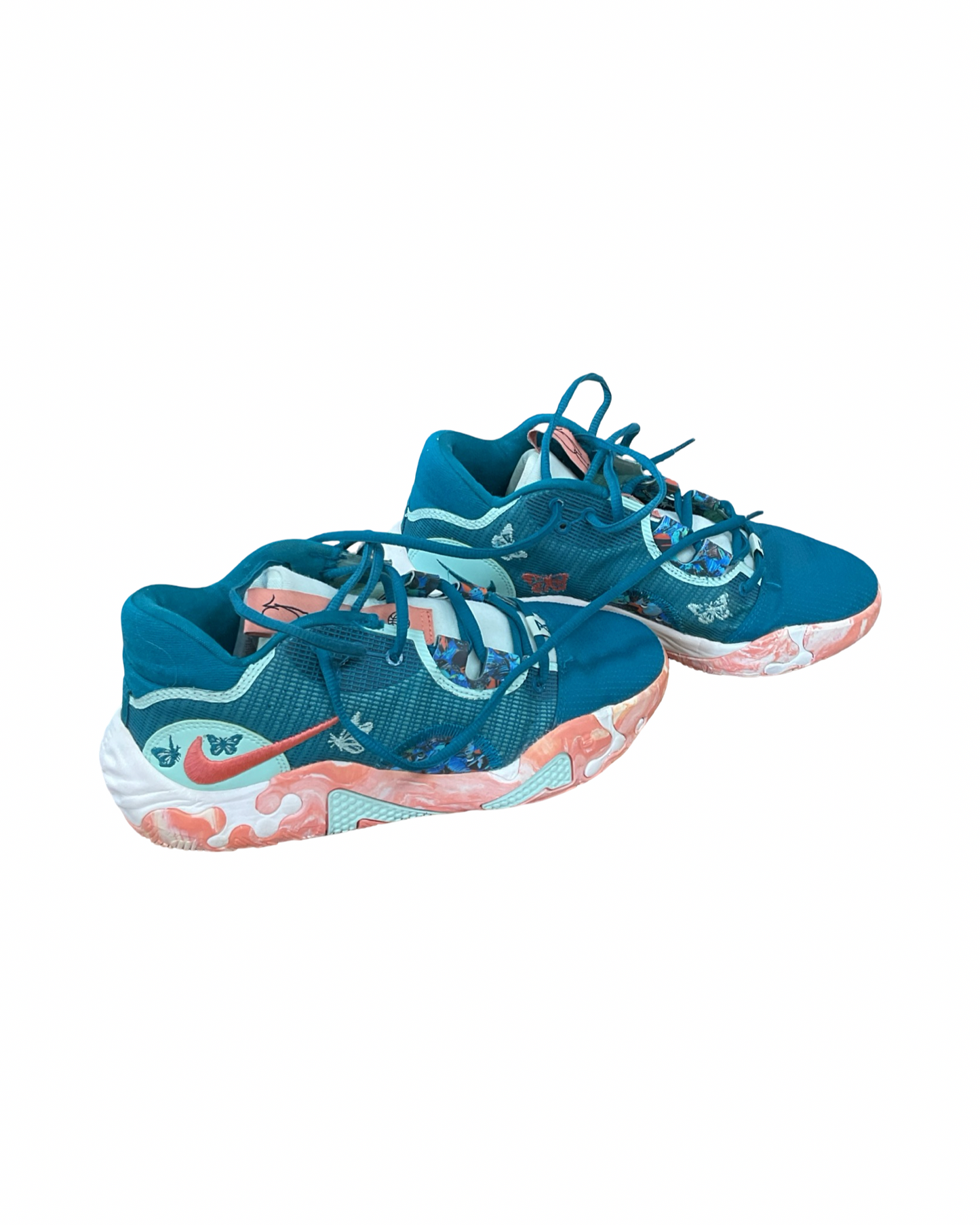 Shoes Athletic By Nike In Teal, Size:7