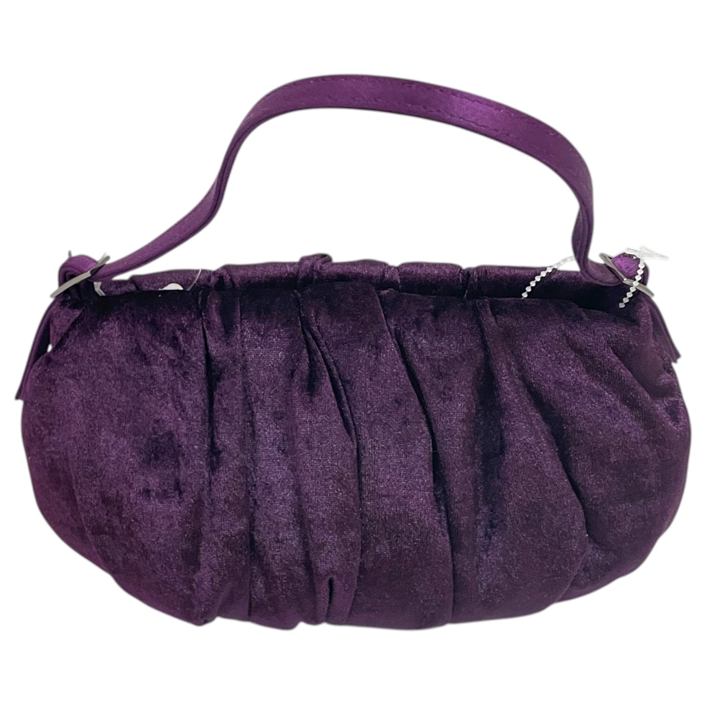 Handbag By Nicole Miller In Purple, Size:Small