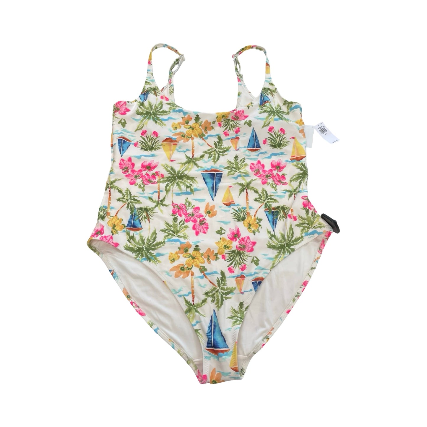 Swimsuit By Old Navy In Floral Print, Size:Xxl