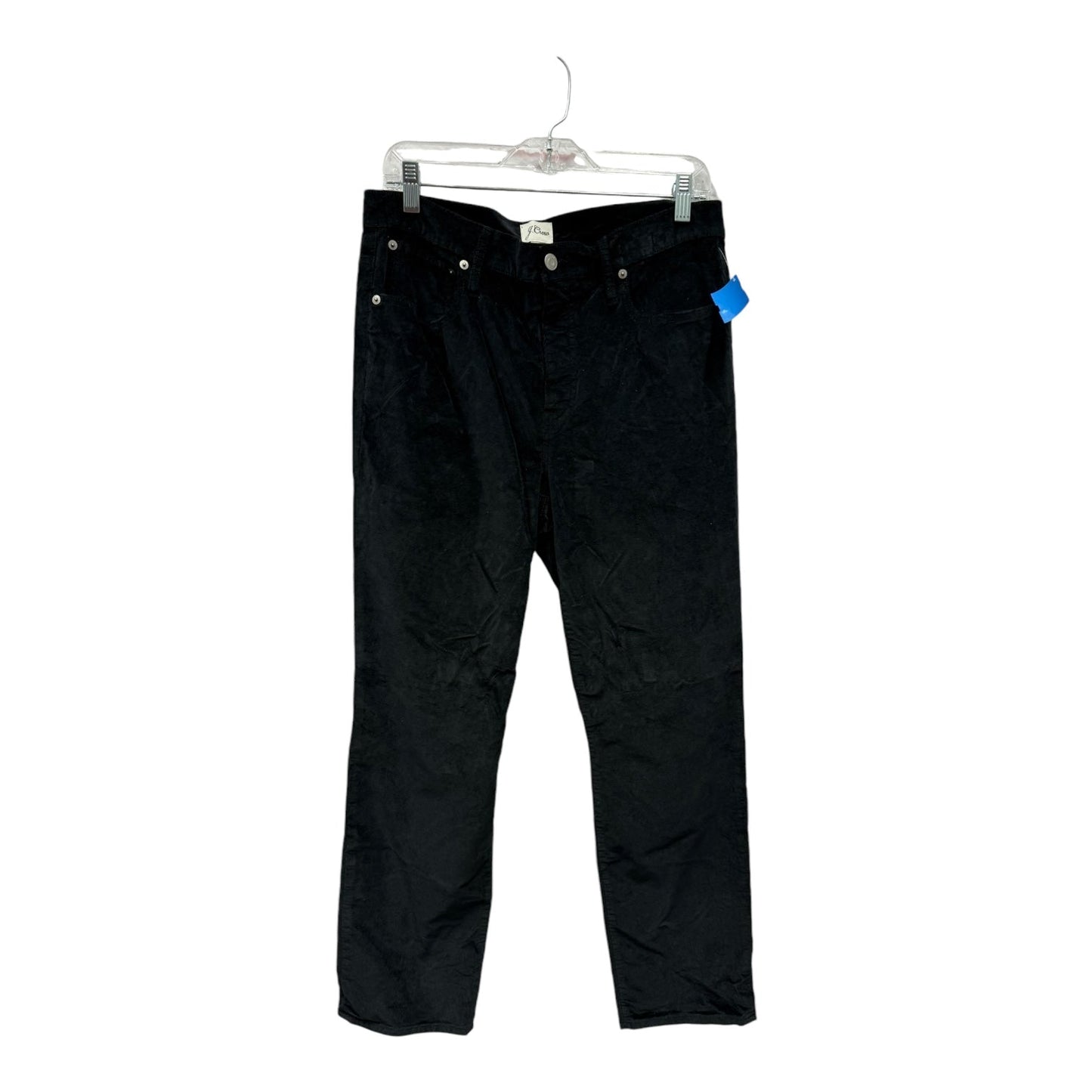 Jeans Straight By J. Crew In Black, Size:10