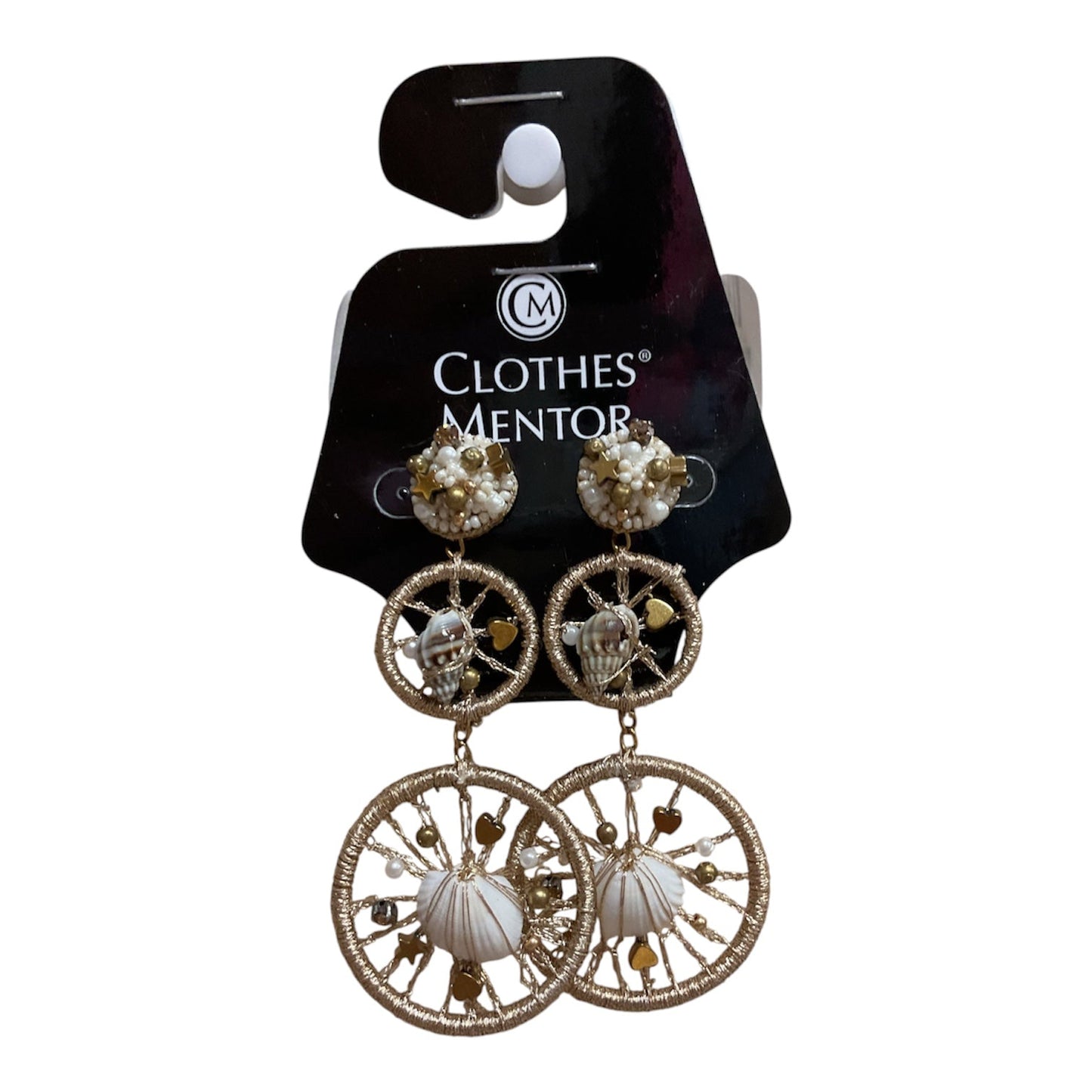 Earrings Dangle/Drop By Clothes Mentor In Gold