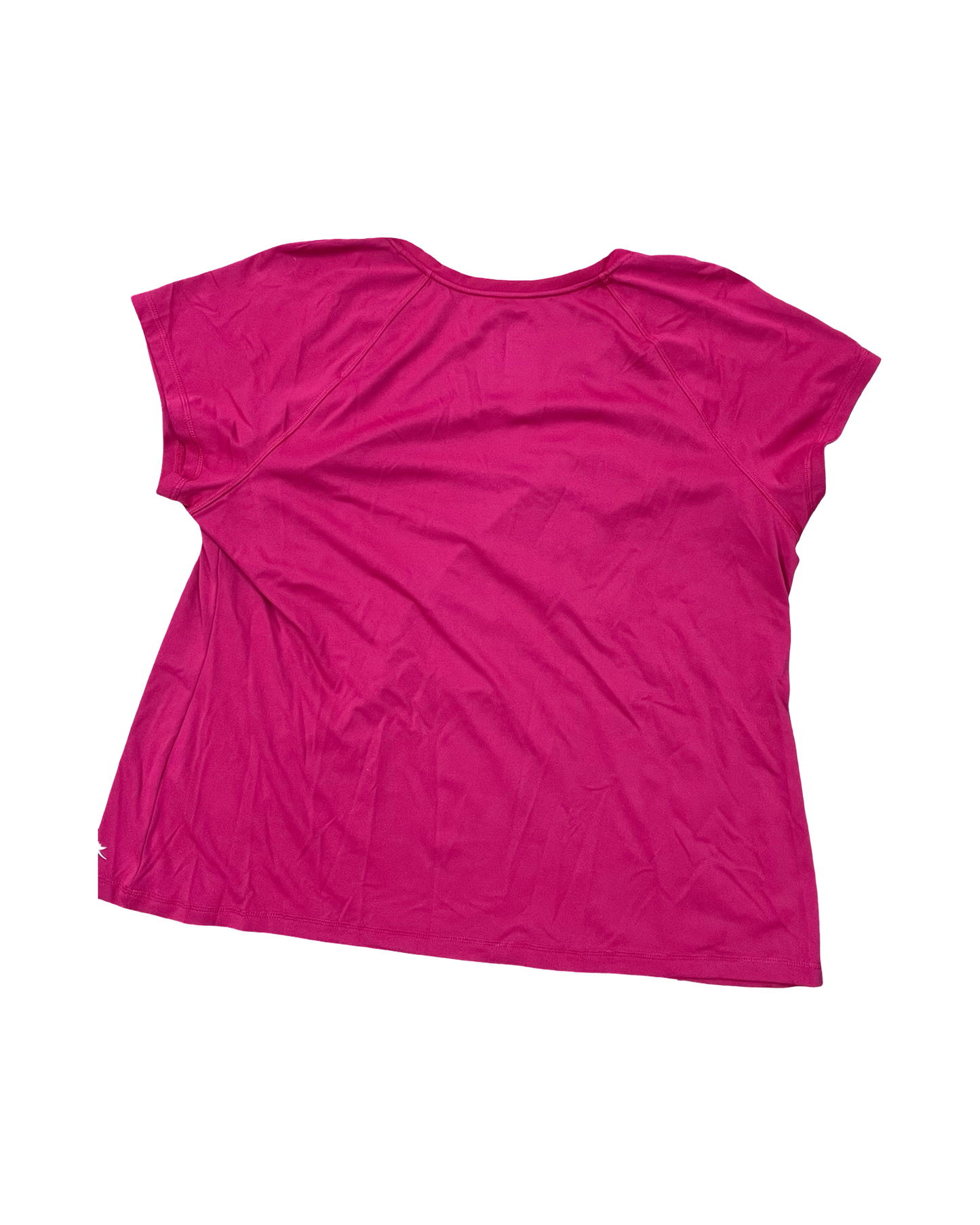 Athletic Top Ss By Danskin Now In Pink, Size:3X