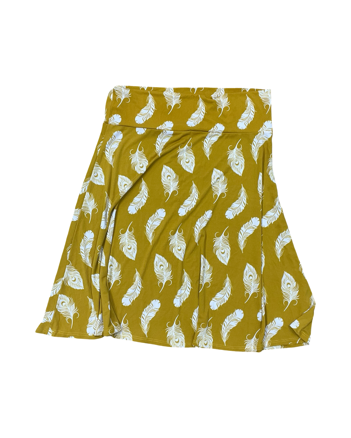Skirt Midi By Lularoe In Yellow, Size:2X