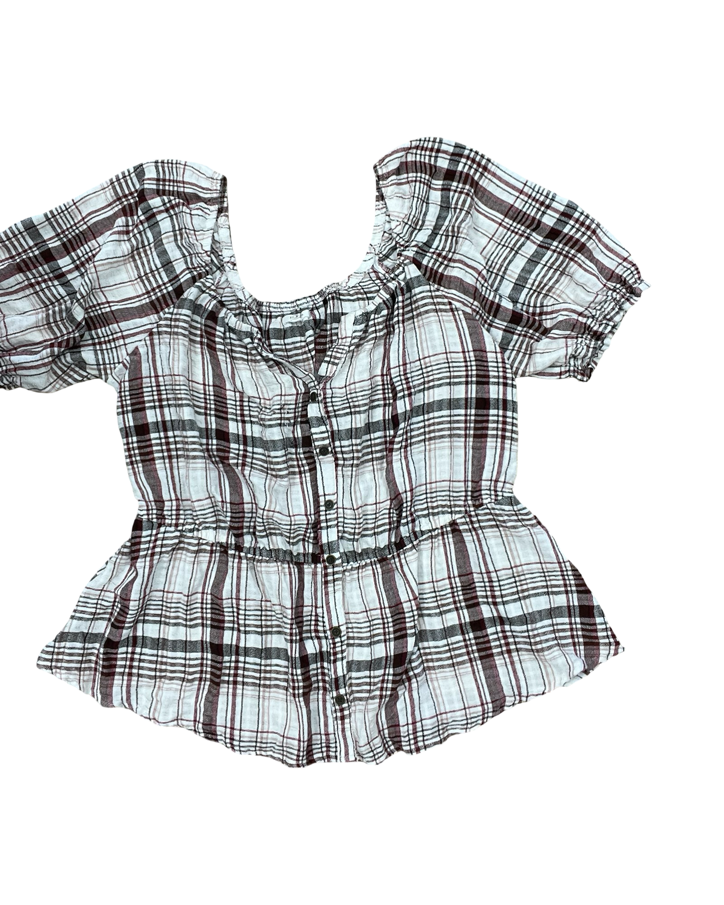 Top Ss By Maurices In Red & White, Size:Xl