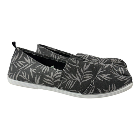 Shoes Flats By Serra In Grey, Size:8