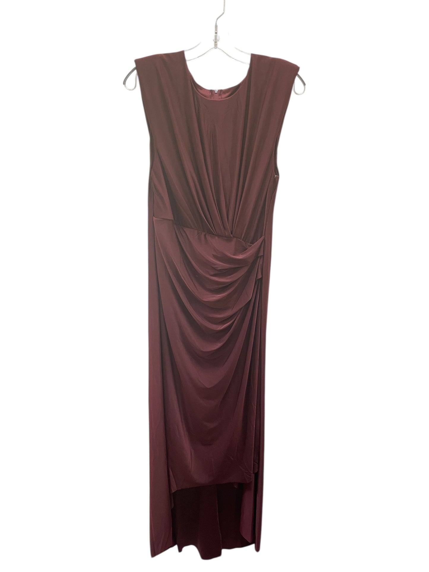 Dress Party Long By Premier Amour In Maroon, Size:12