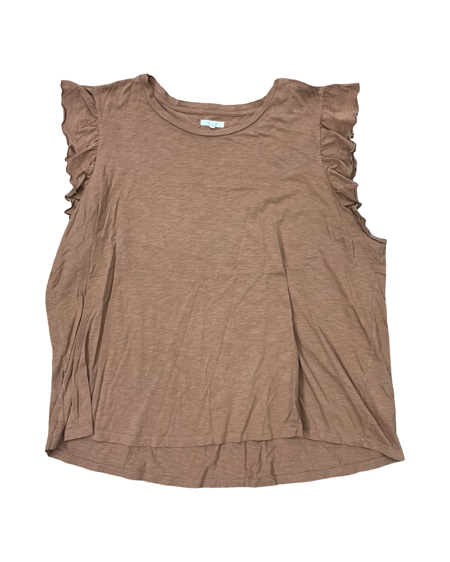 Top Ss By Maurices In Brown, Size:3X