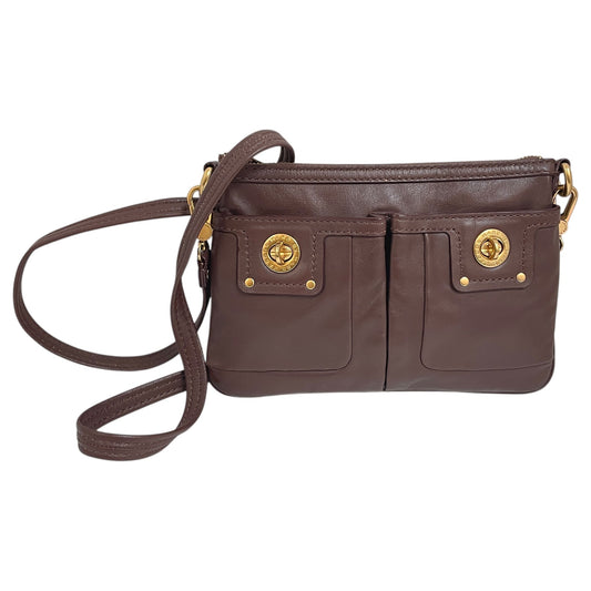 Crossbody Luxury Designer By Marc Jacobs In Brown, Size:Small