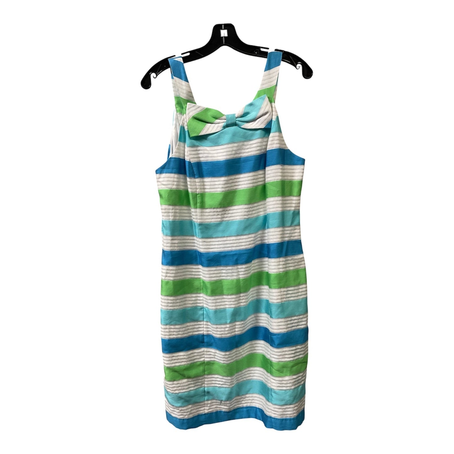 Dress Designer By Lilly Pulitzer In Blue & Green, Size:12