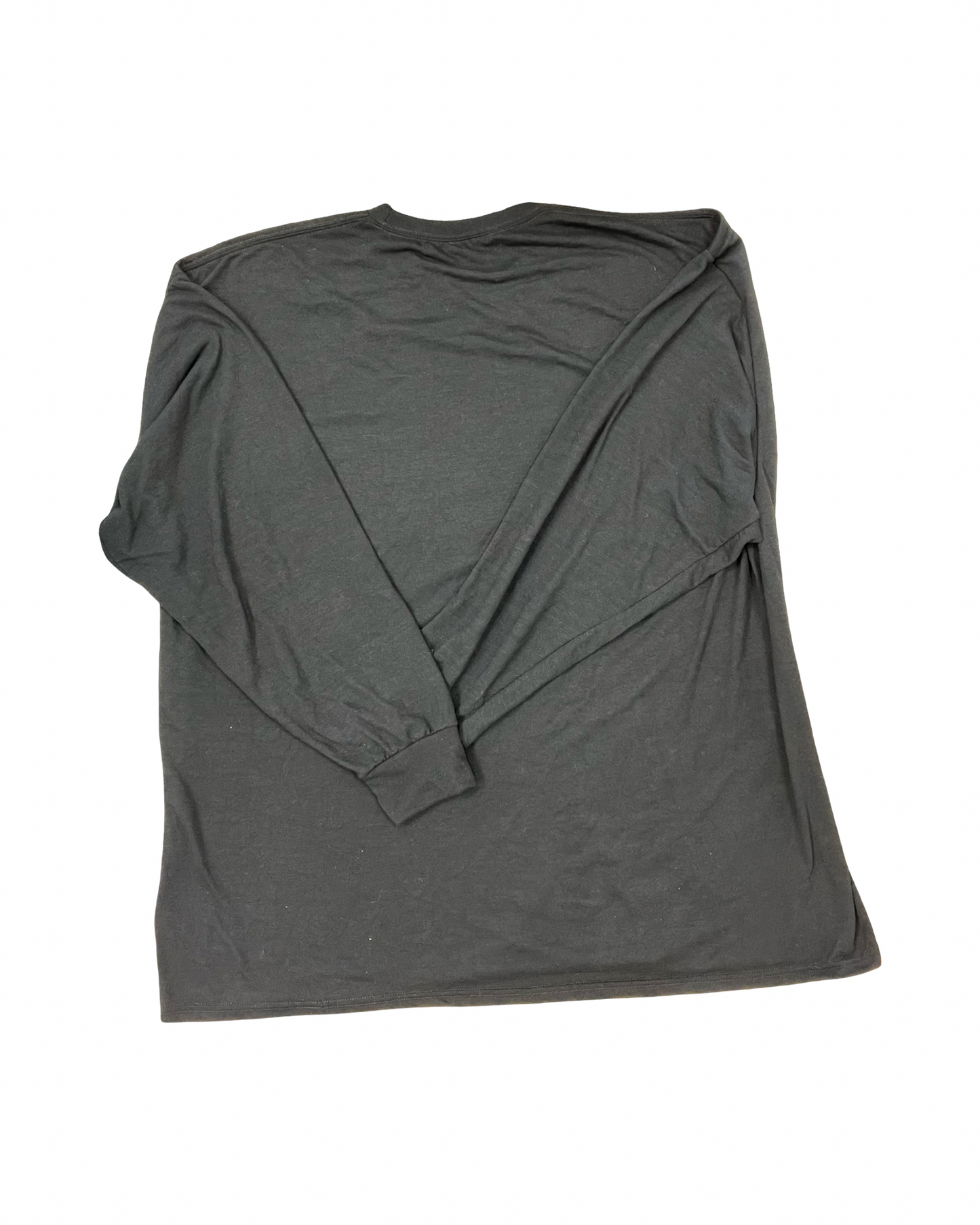 Top Ls By Jerzees In Black, Size:3X