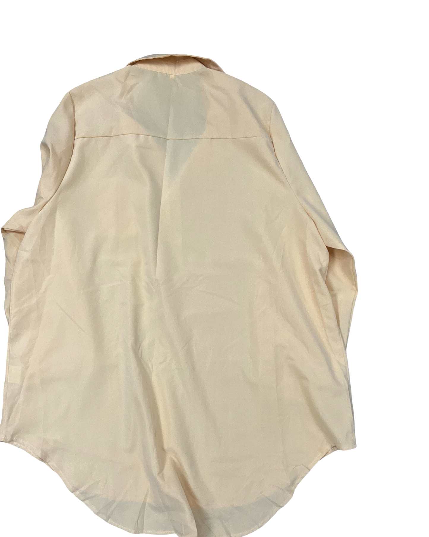 Blouse Ls By Clothes Mentor In Yellow, Size:4X
