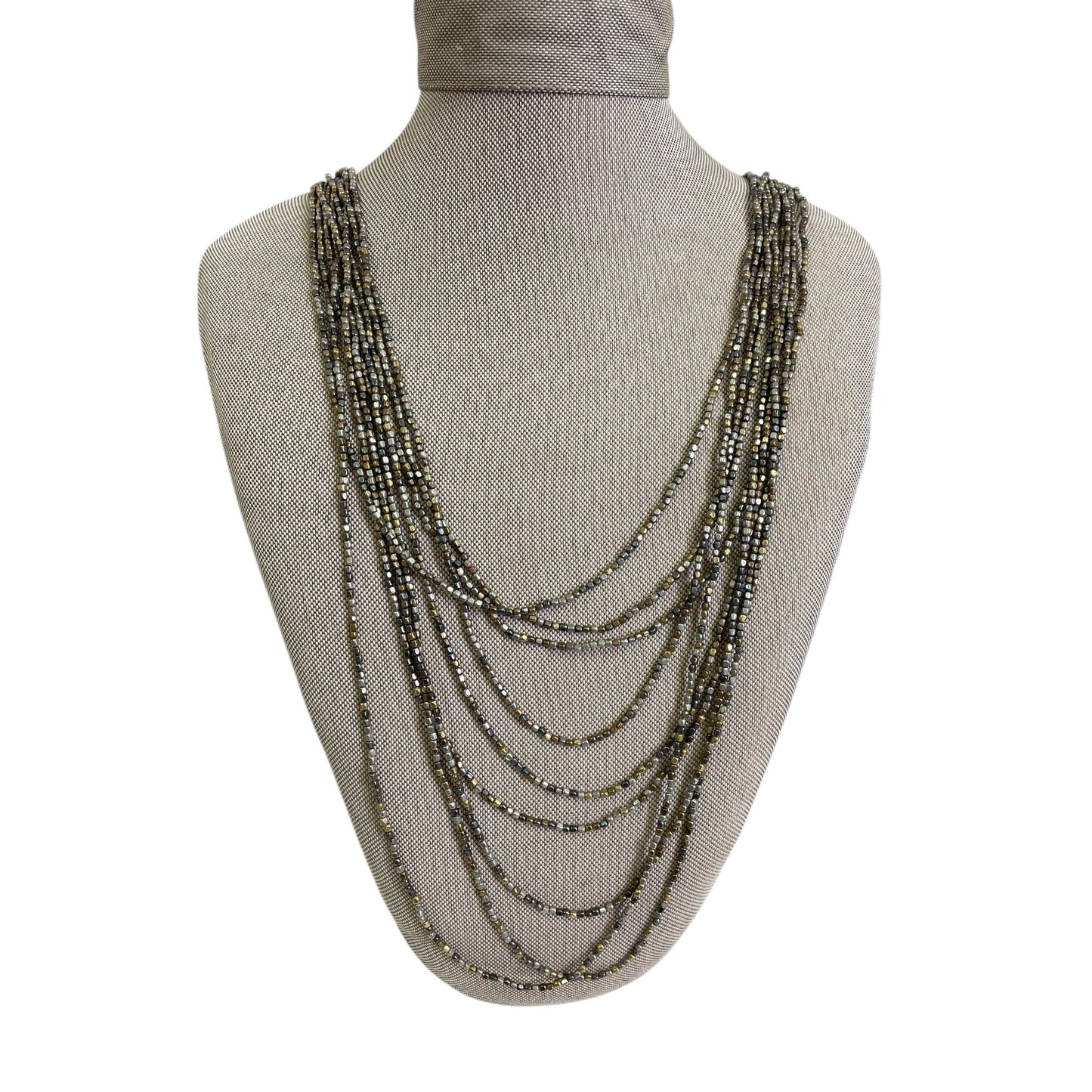 Necklace Statement By Cme In Gold & Silver