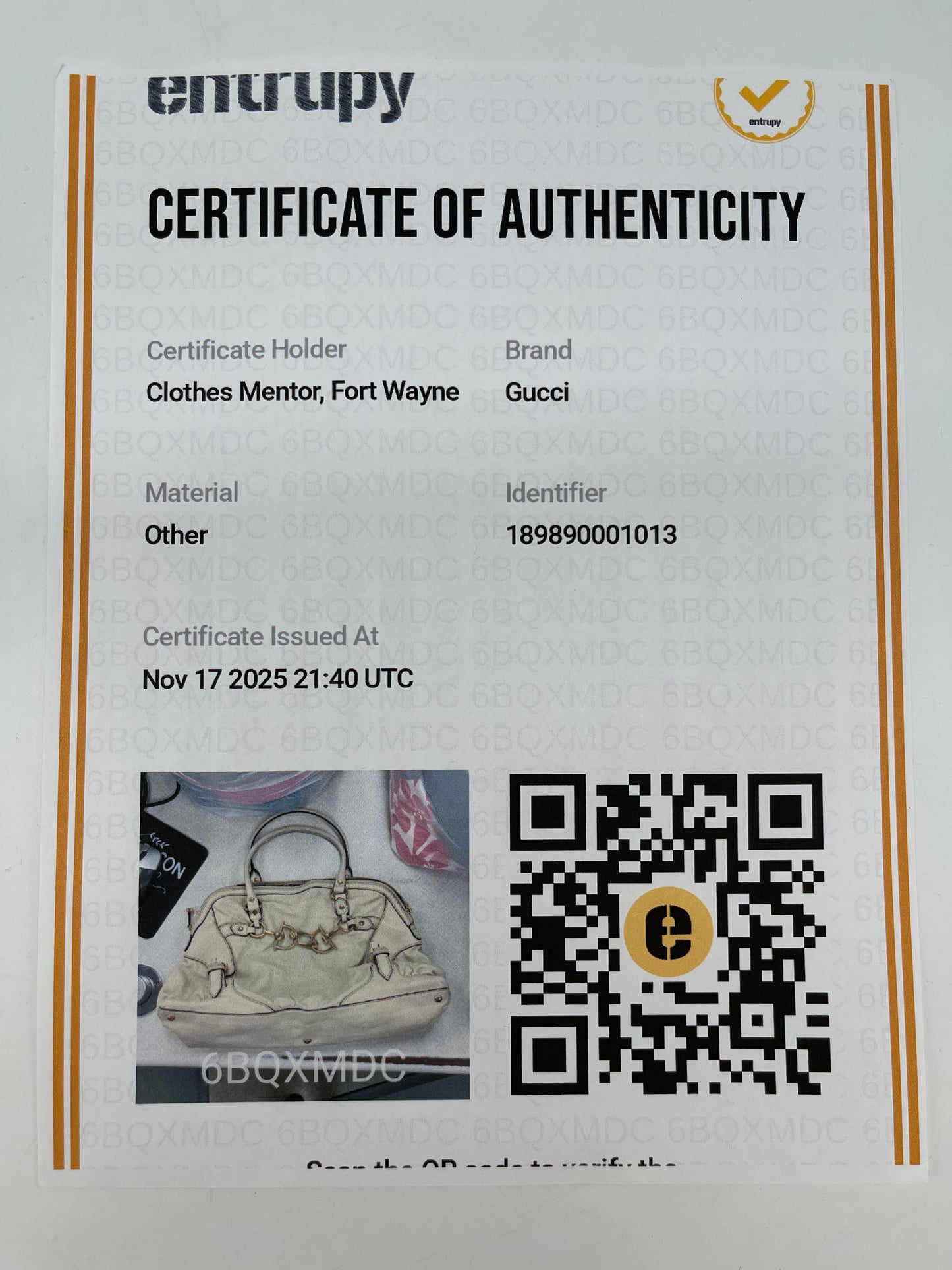 Handbag Luxury Designer By Gucci, Size: Large