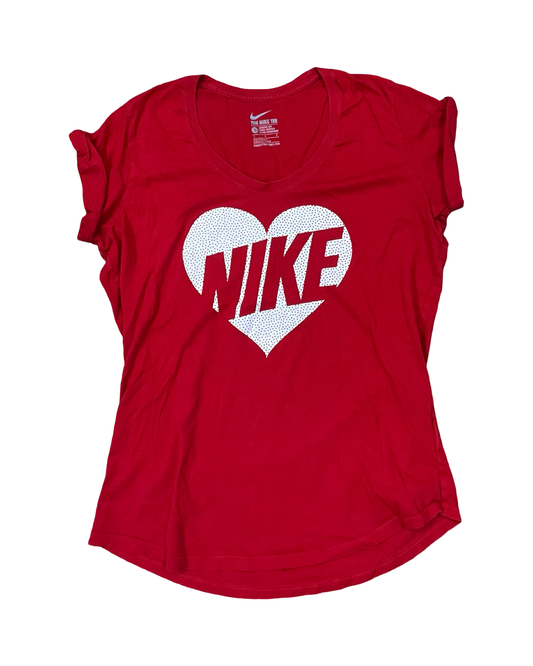 Top Ss By Nike In Red, Size:L