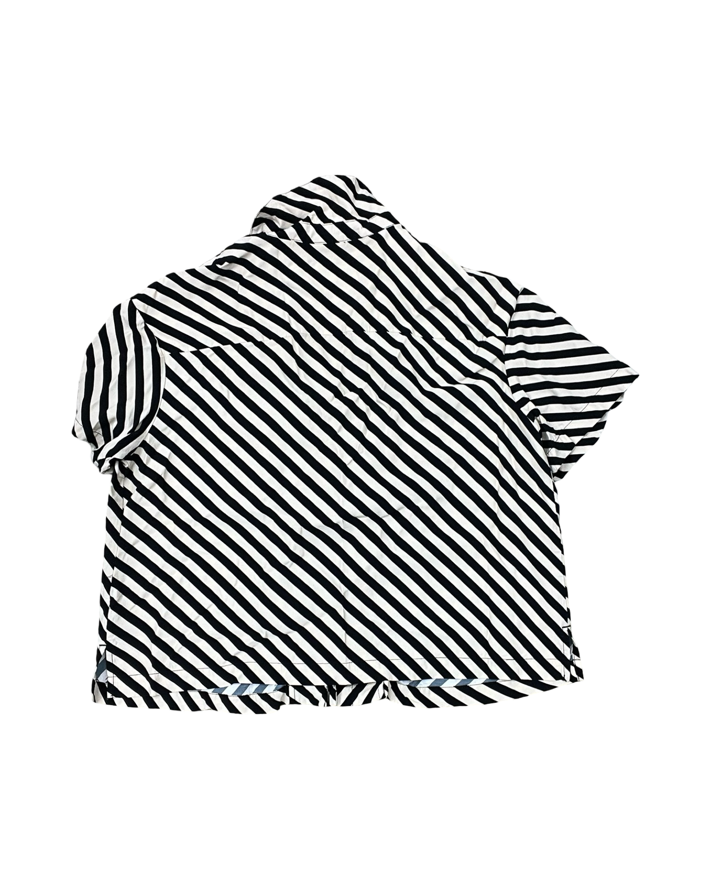 Blouse Ss By A New Day In Black & Cream, Size:M