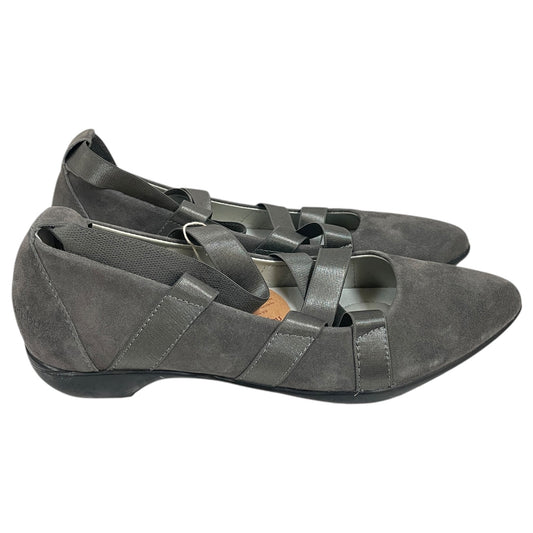 Shoes Flats By Jambu In Grey, Size:9.5