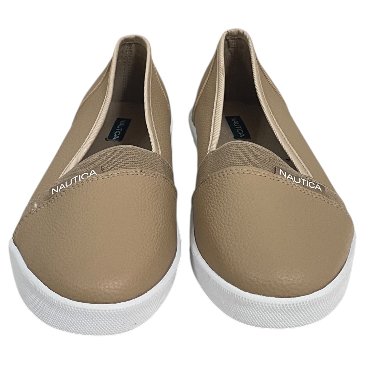 Shoes Sneakers By Nautica In Cream, Size:9.5