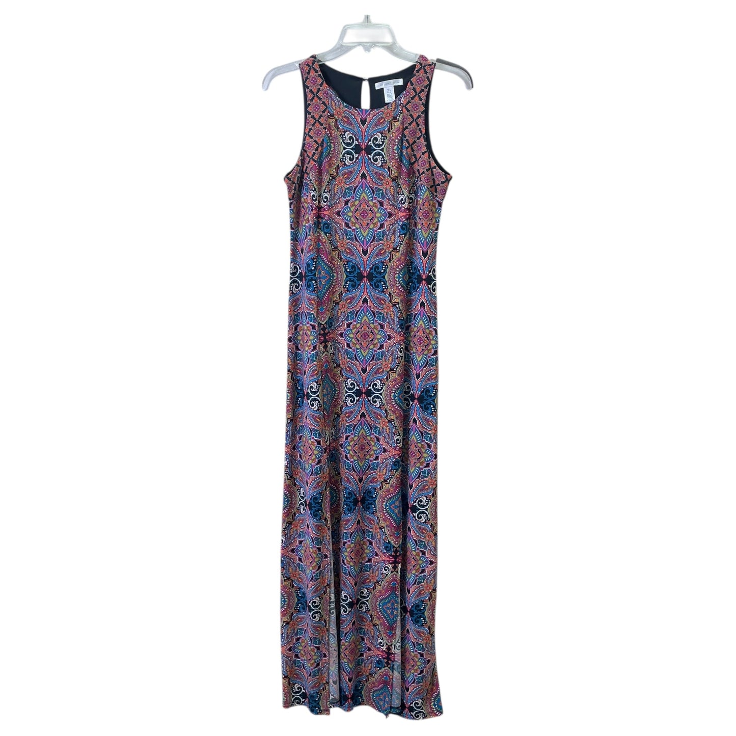 Dress Casual Maxi By London Times In Multi, Size:M