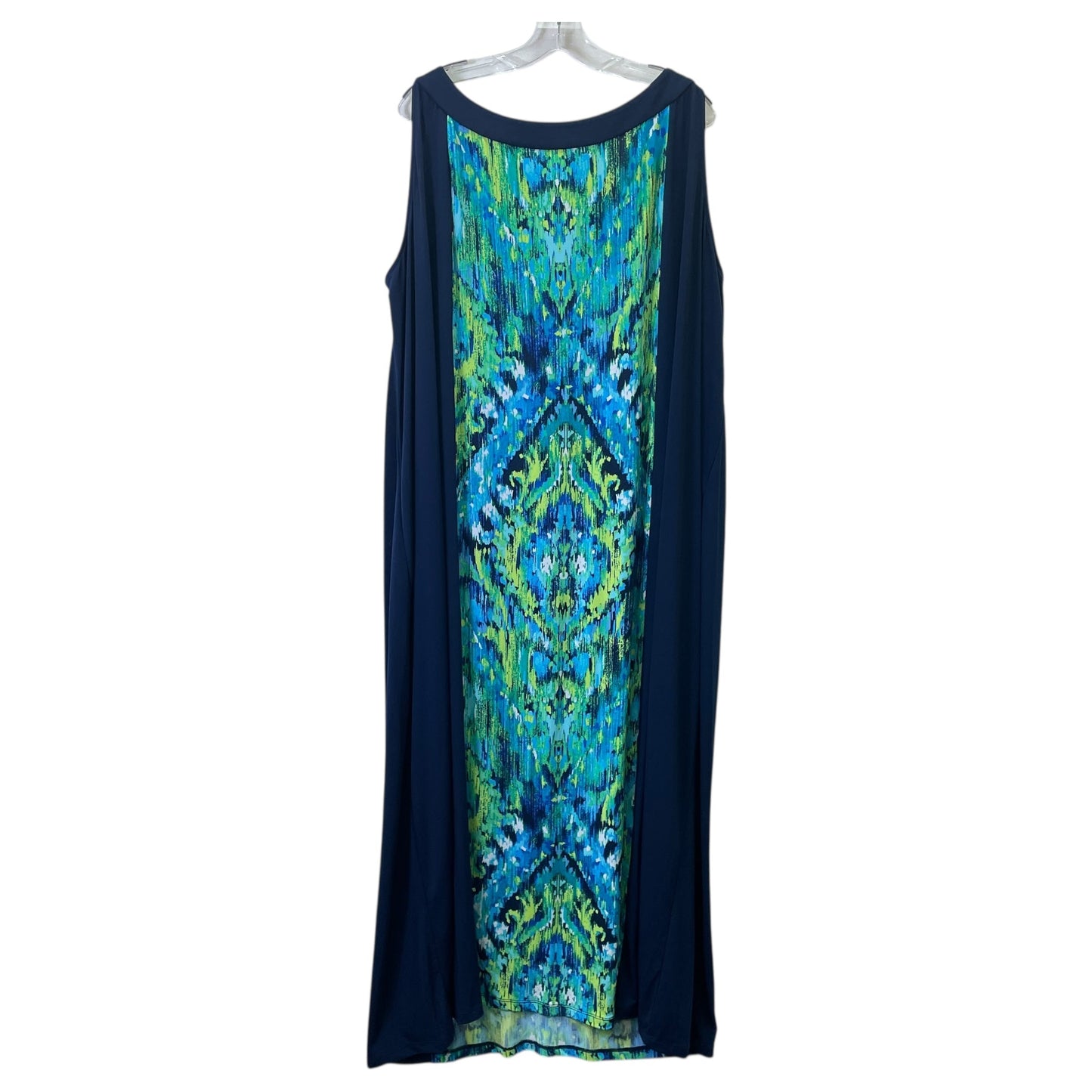 Dress Casual Maxi By Catherines In Blue, Size:5.5