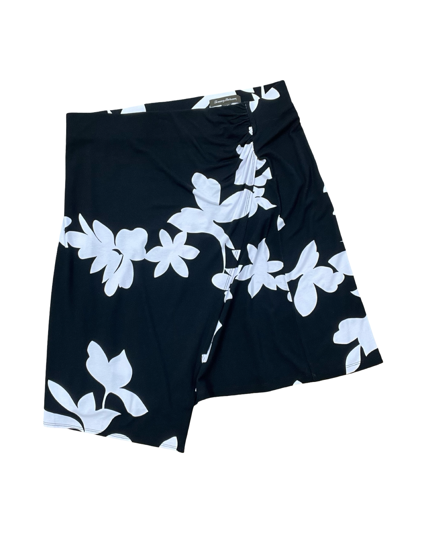 Skirt Mini & Short By Tommy Bahama In Black & White, Size:M