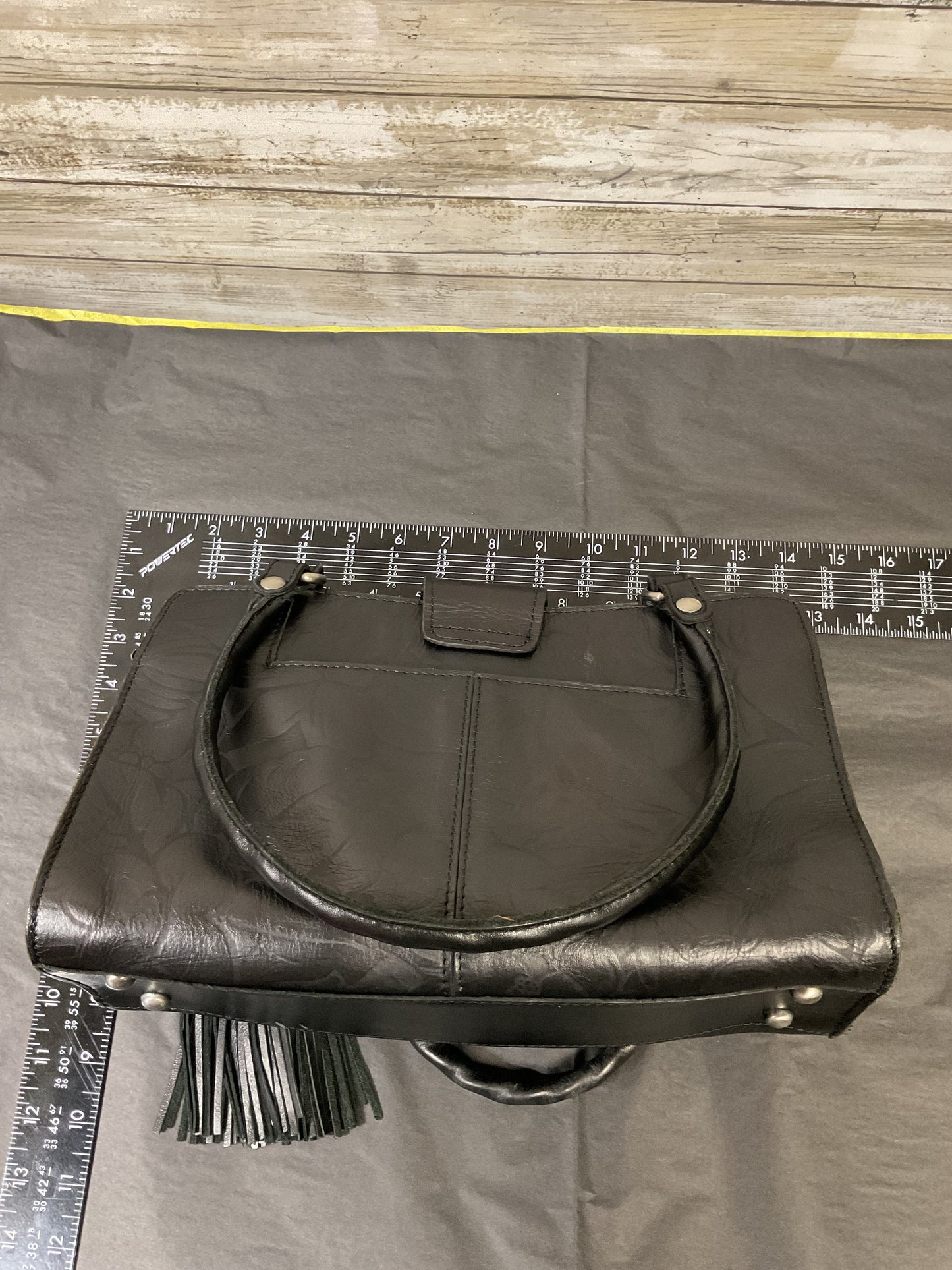 Handbag Designer By Patricia Nash In Black, Size:Medium