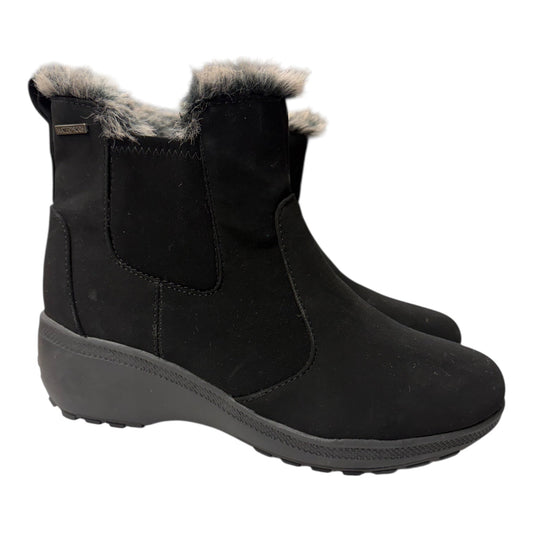 Boots Ankle Flats By Khombu In Black, Size:10