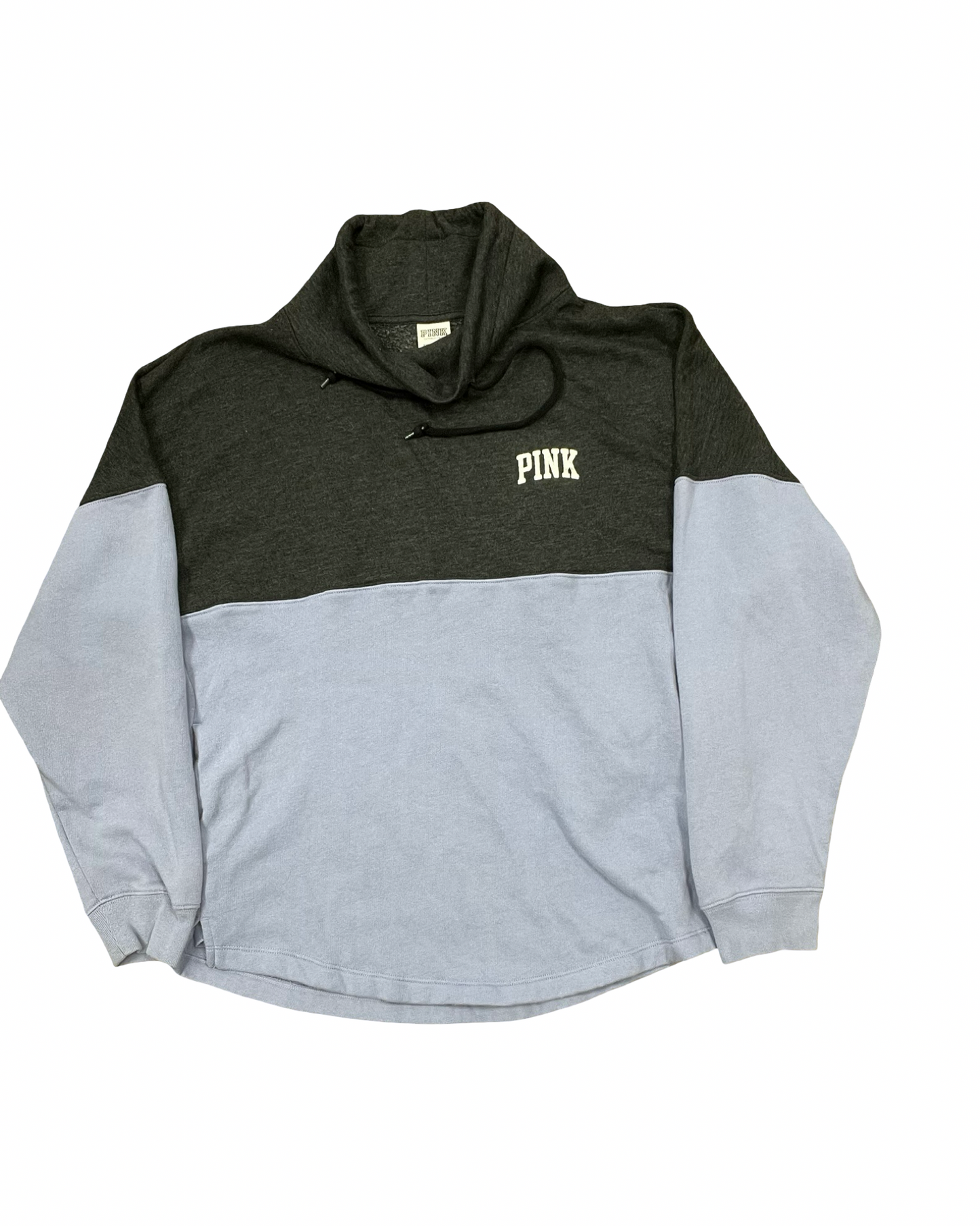 Sweatshirt Crewneck By Pink In Grey, Size:S