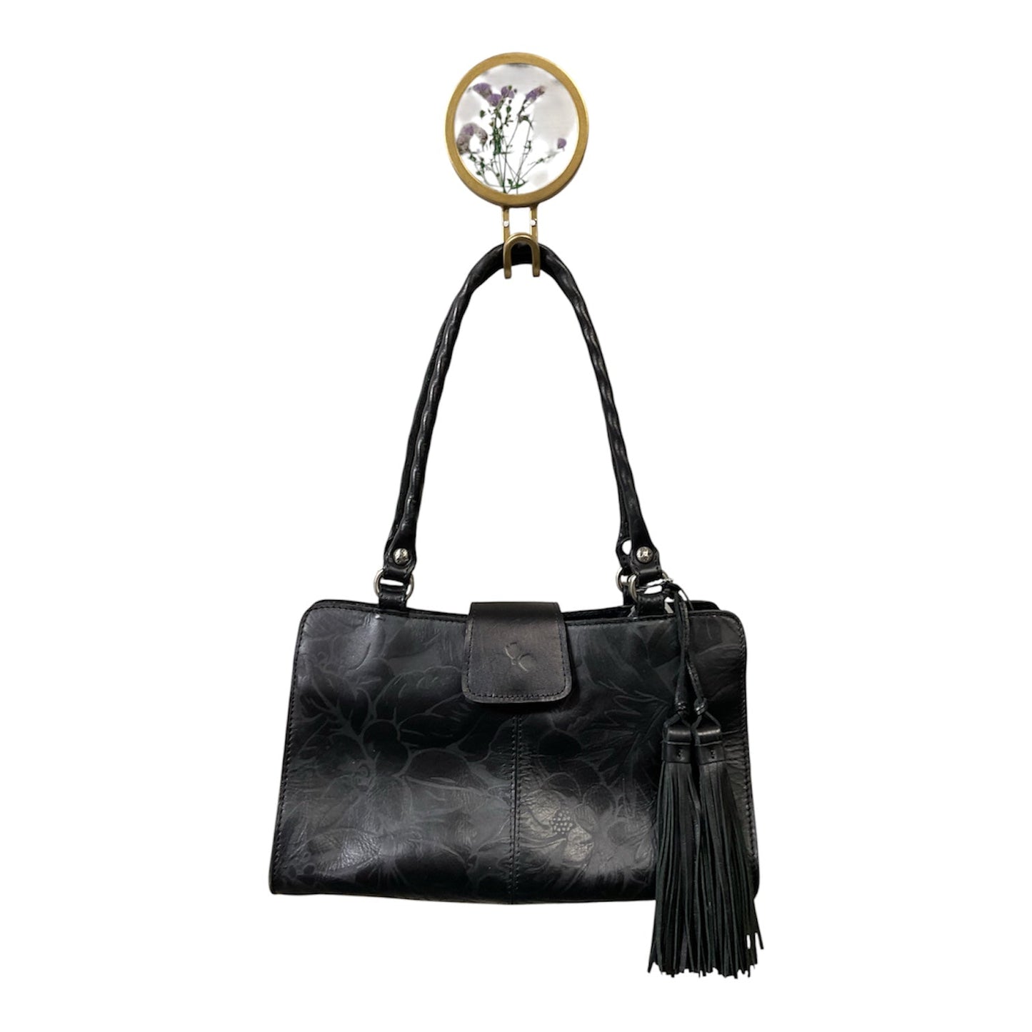 Handbag Designer By Patricia Nash In Black, Size:Medium