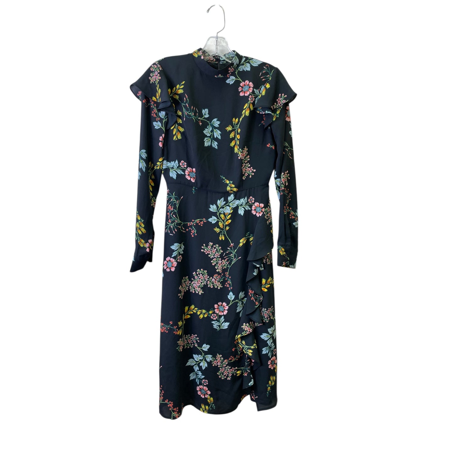 Dress Casual Midi By Who What Wear In Black, Size:Xs