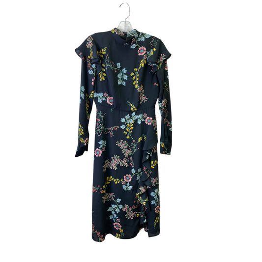 Dress Casual Midi By Who What Wear In Black, Size:Xs