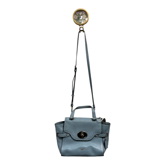 Handbag Designer By Coach In Blue, Size:Medium
