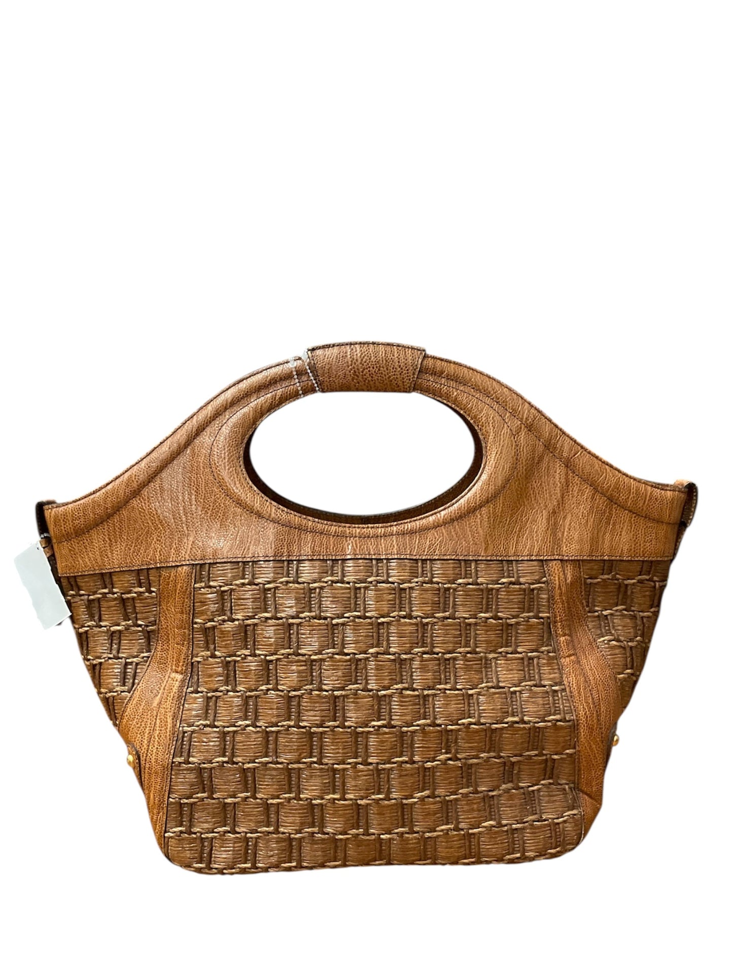 Handbag Designer By Brahmin, Size: Large