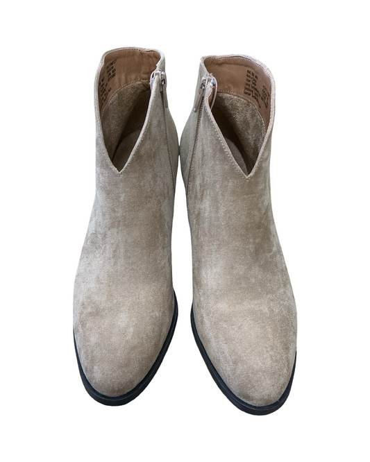 Boots Ankle Heels By Sonoma In Tan, Size:9