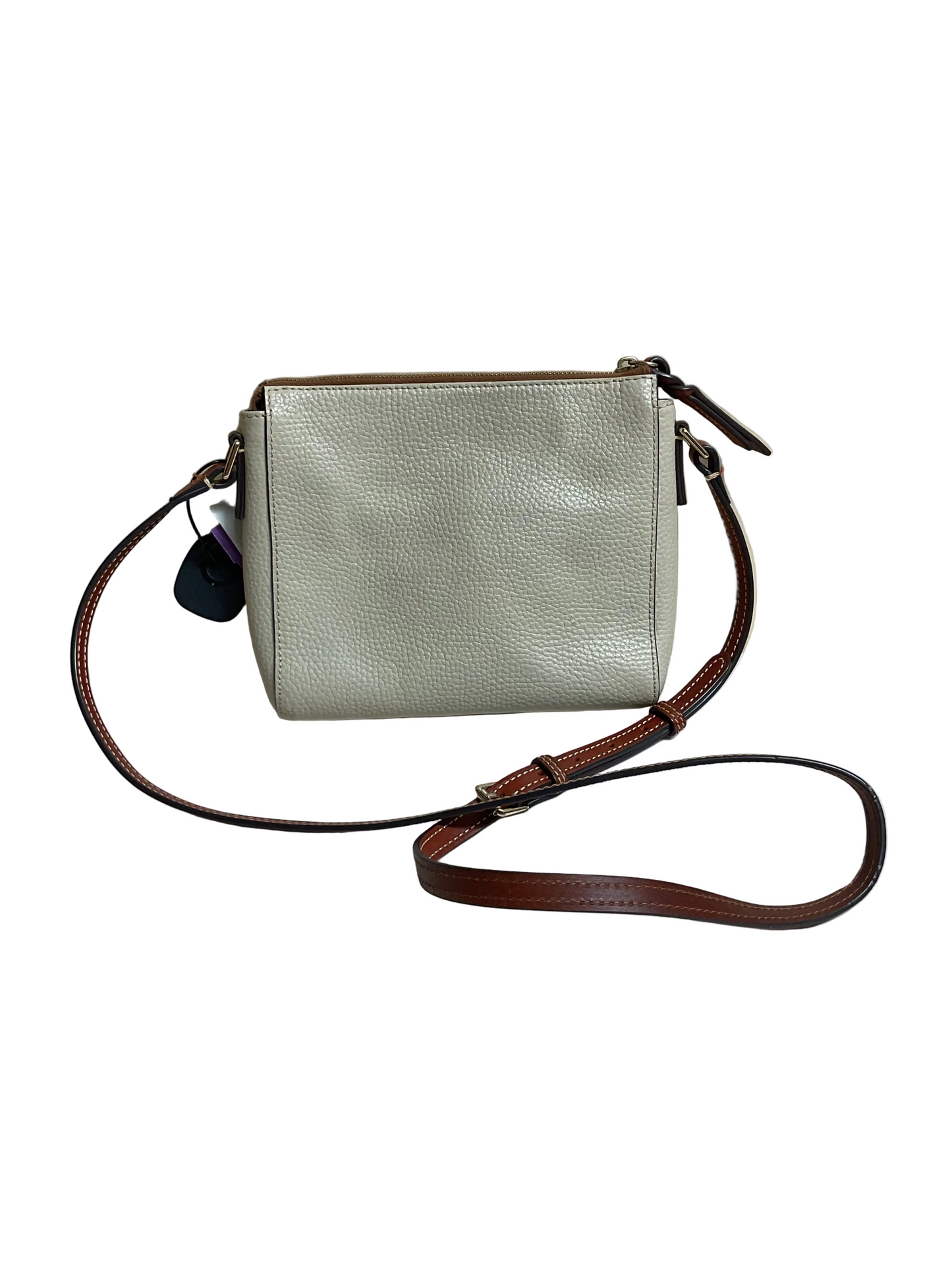 Crossbody Designer By Dooney And Bourke In Cream, Size:Medium