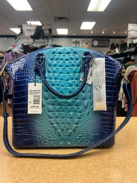 CROSSBODY DESIGNER by BRAHMIN In BLUE, Size: LARGE