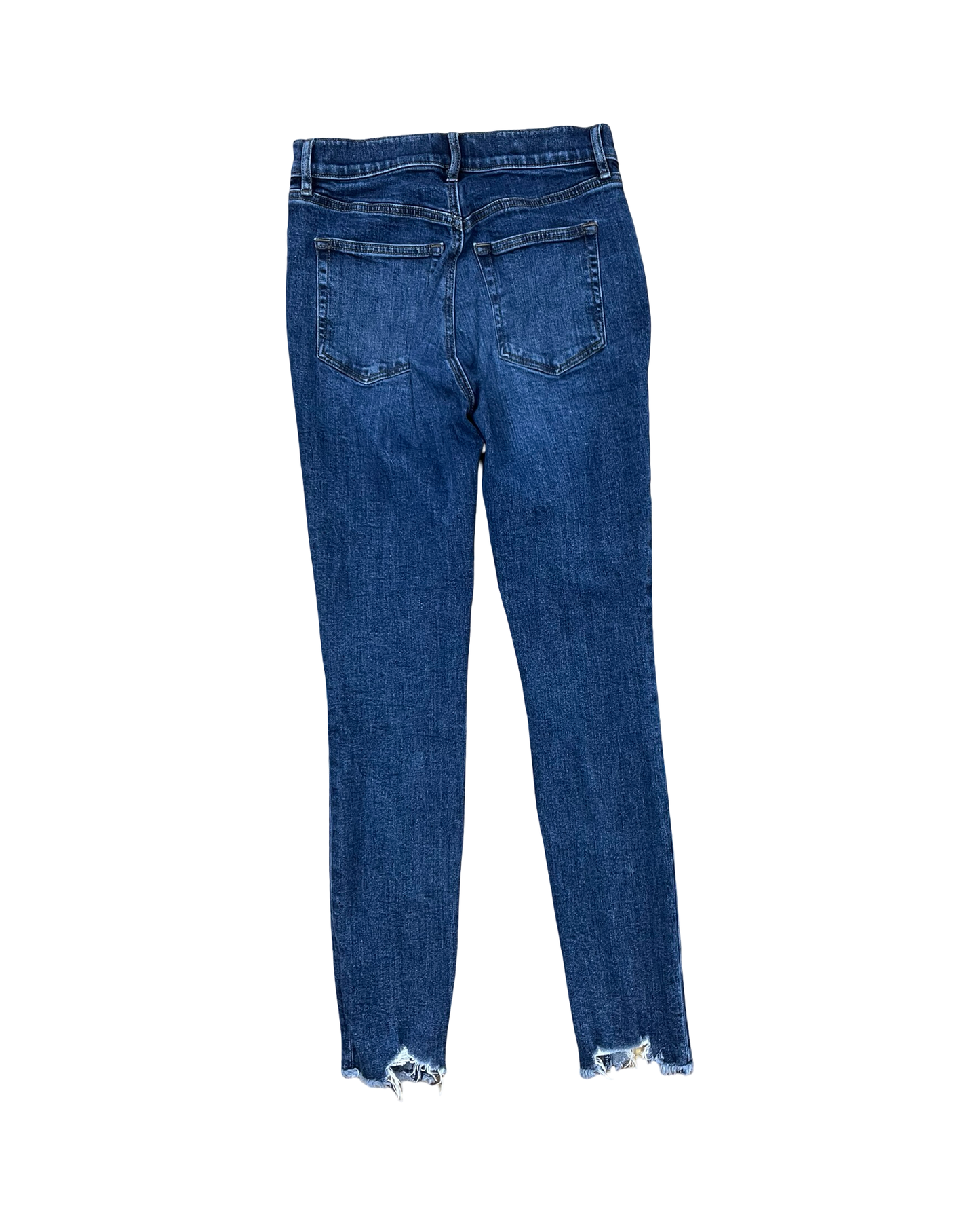 Jeans Skinny By Loft In Blue Denim, Size:2