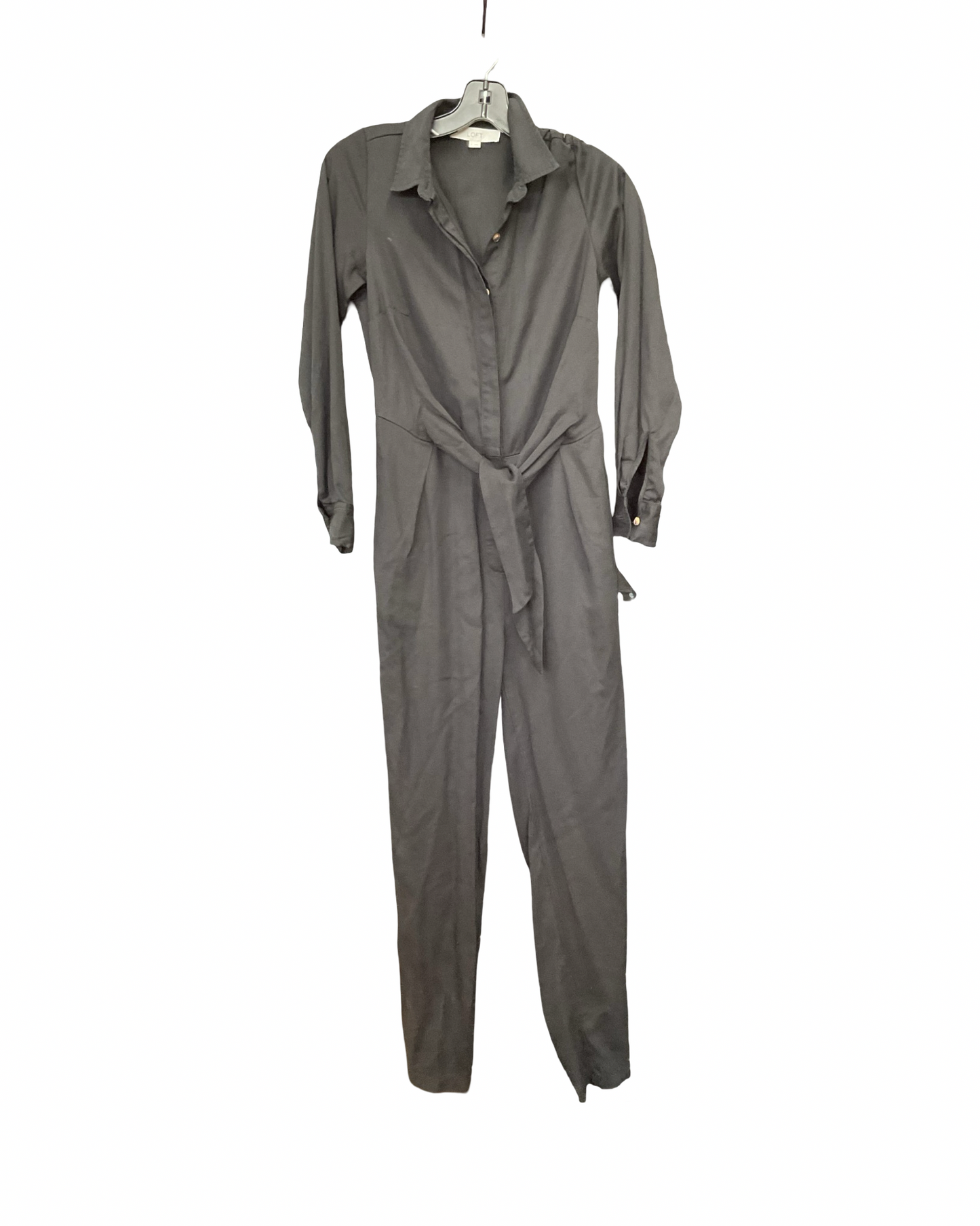 Jumpsuit By Loft In Black, Size:Xs