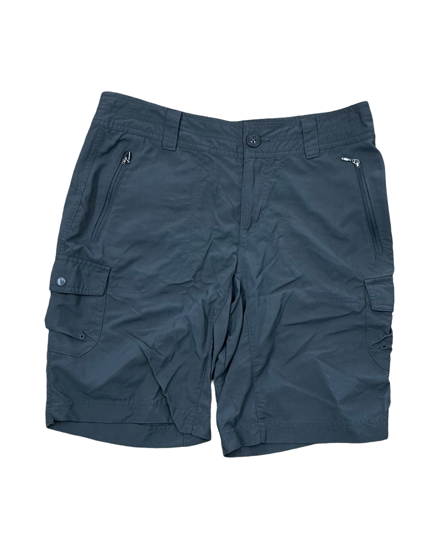 Athletic Shorts By Columbia In Grey, Size:S