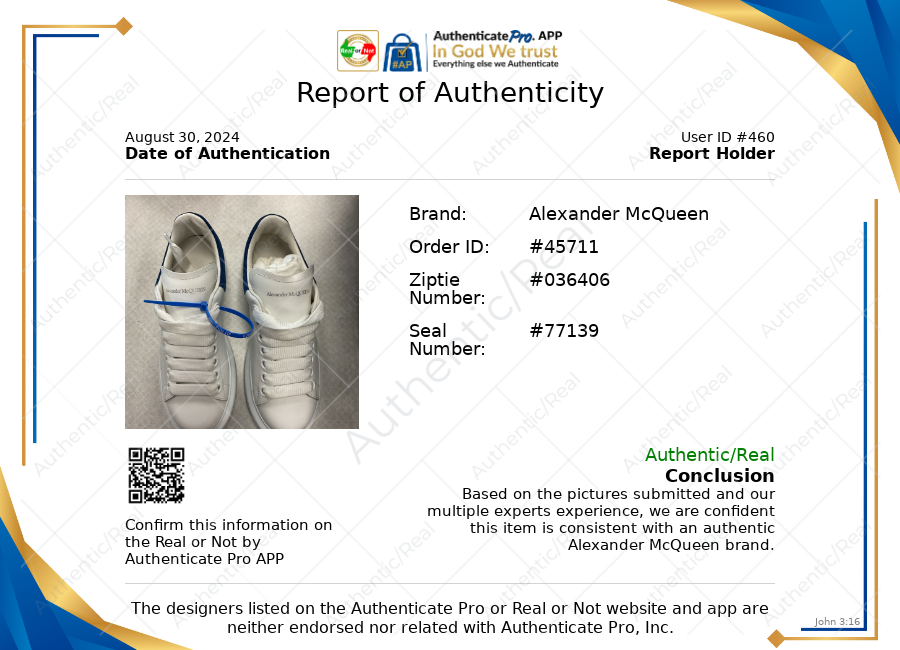 Shoes Luxury Designer By Alexander Mcqueen In White, Size: 5.5