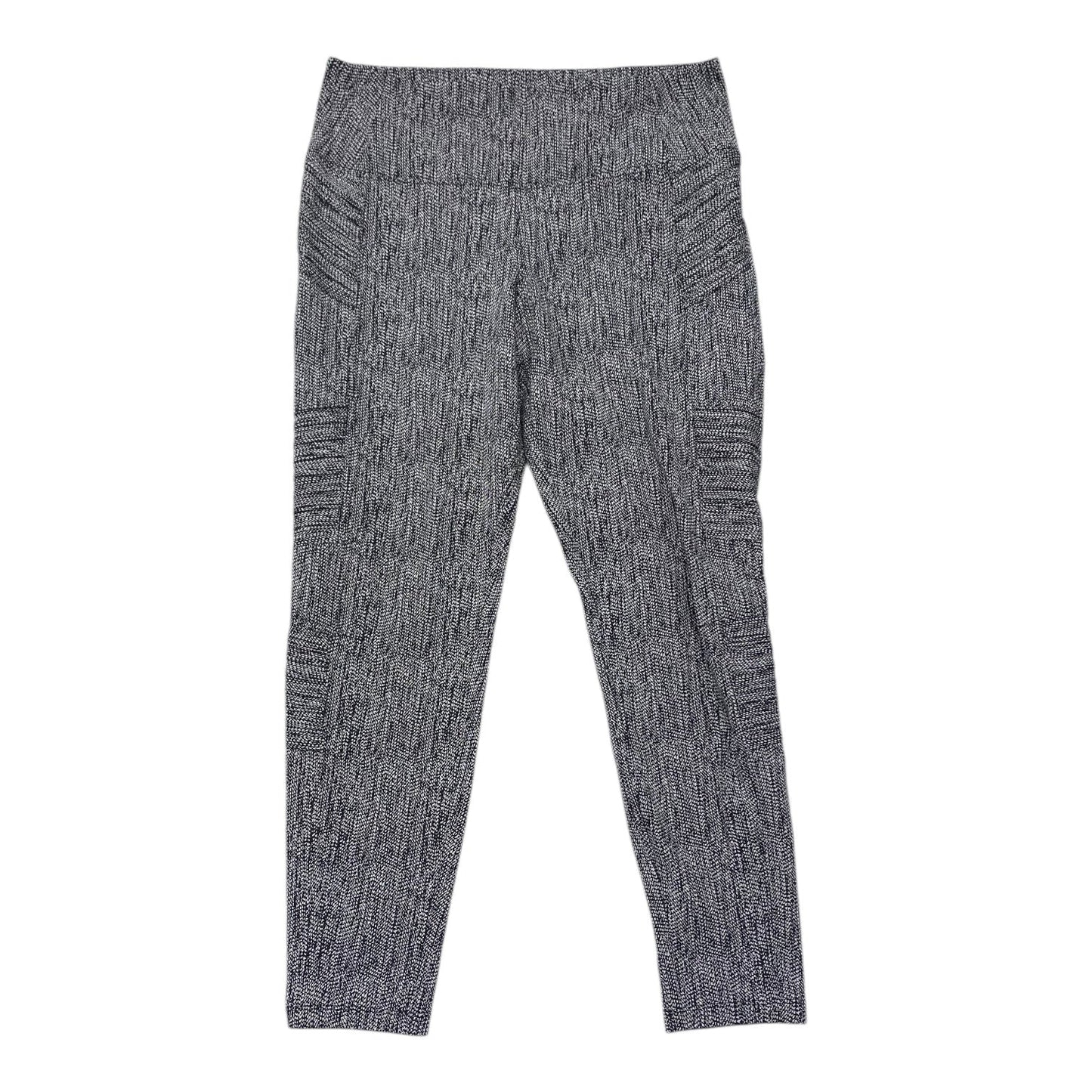 Athletic Pants By Athleta In Black & Grey, Size:L
