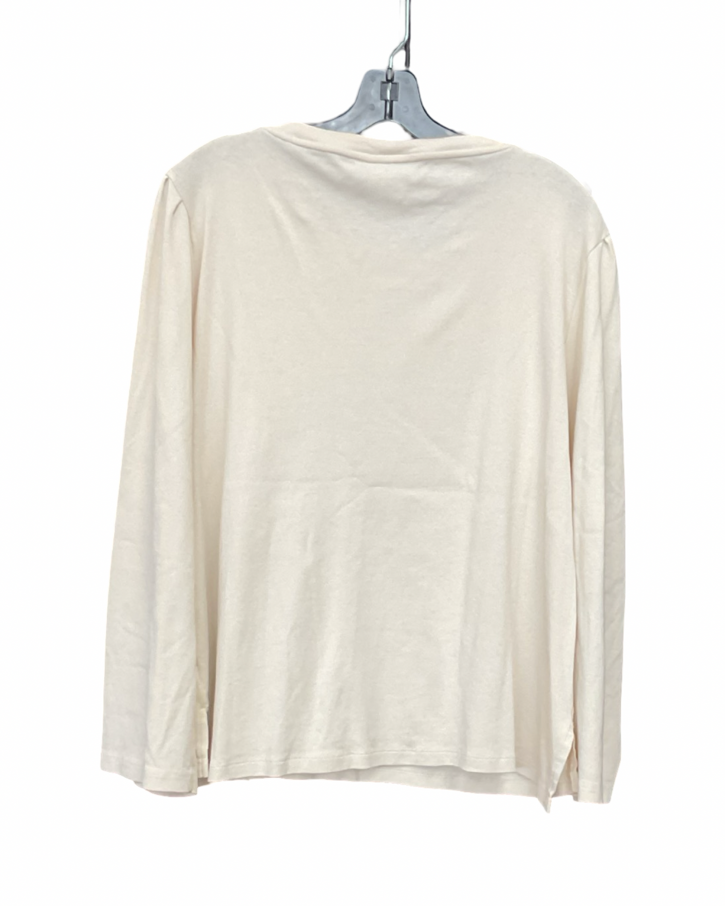 Top Ss By Style And Company In Cream, Size:1X
