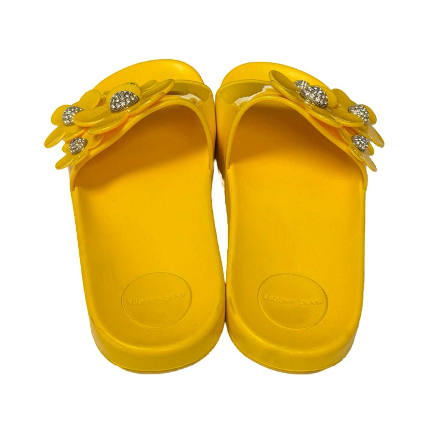 Yellow Sandals Designer Marc Jacobs, Size 10