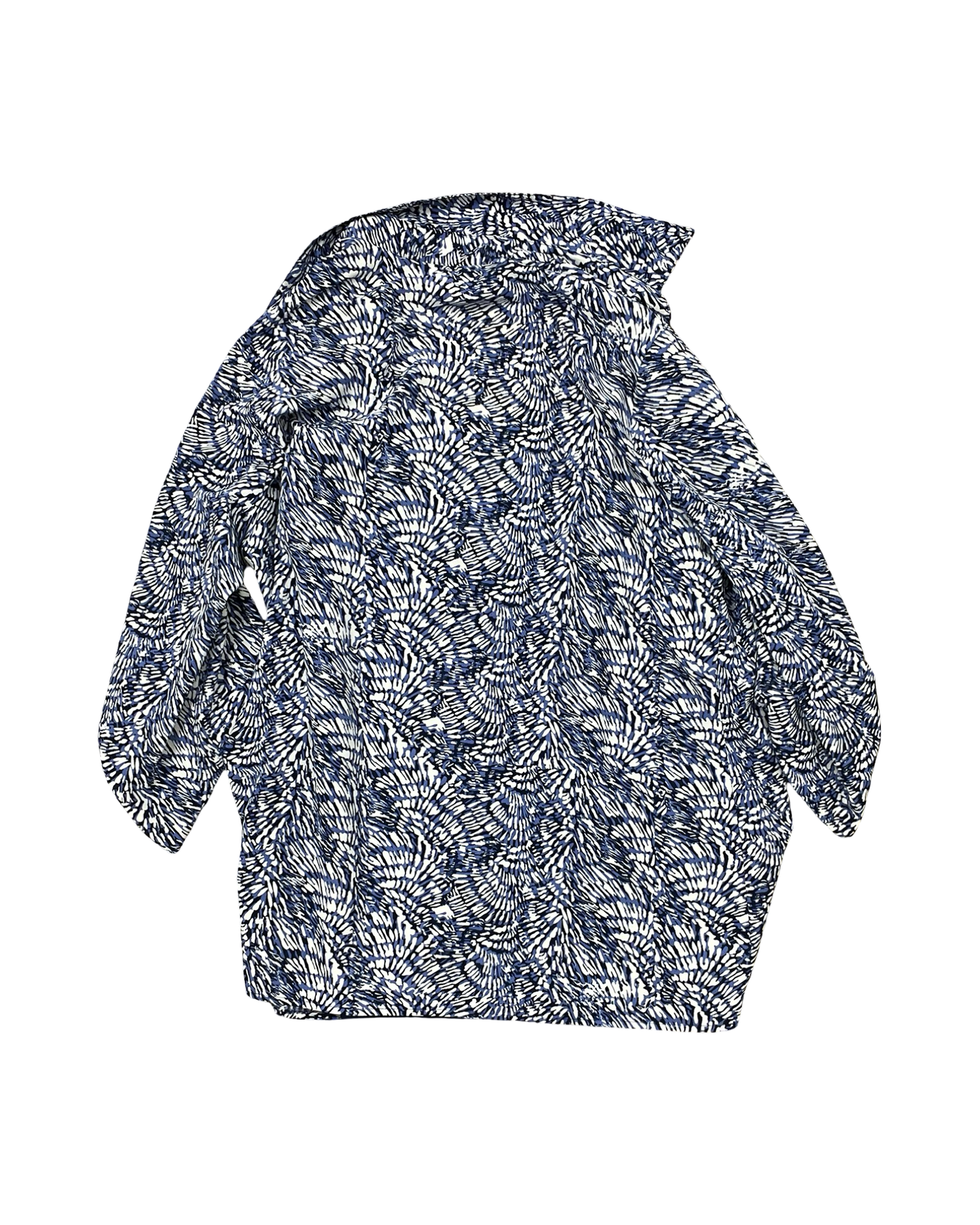 Blouse 3/4 Sleeve By White Stag In Black & White, Size:16