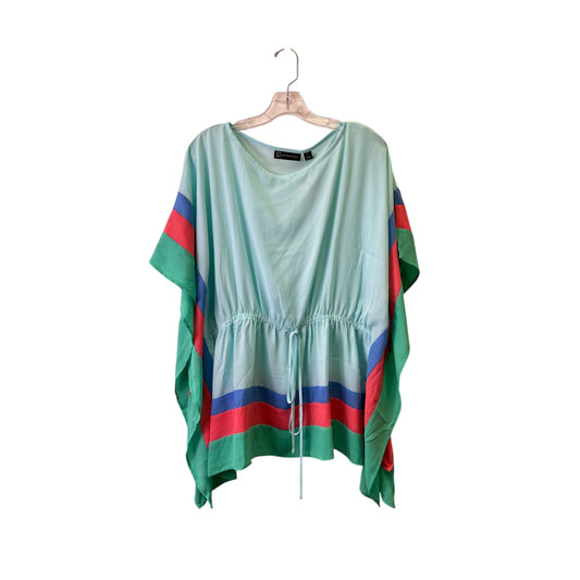 Top Sleeveless By New York And Co In Blue, Size:Xl