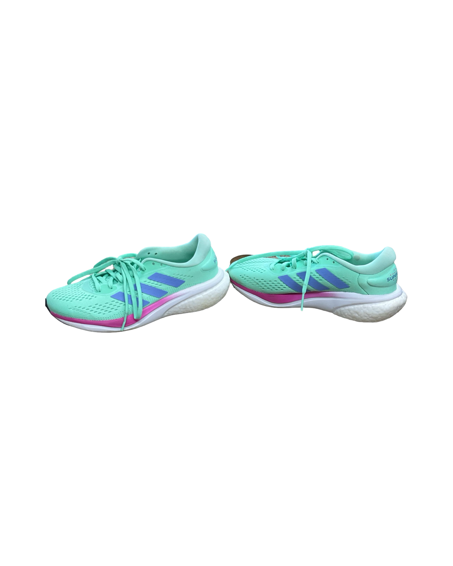 Shoes Athletic By Clothes Mentor In Green, Size:7