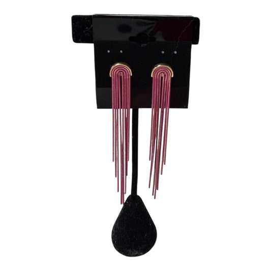 Earrings Dangle/Drop  In Pink
