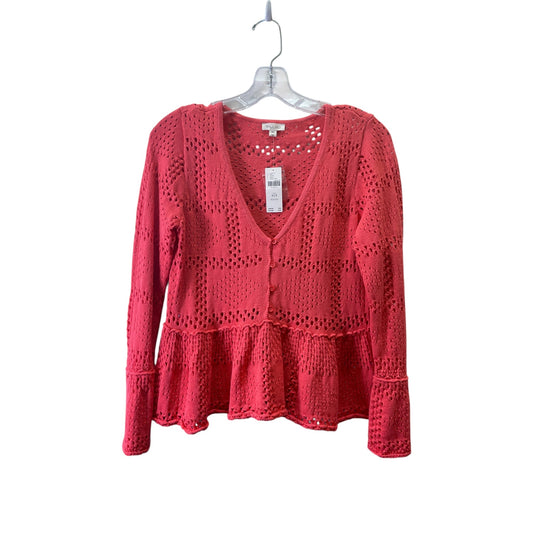 Sweater By Pilcro In Orange, Size:Xsp