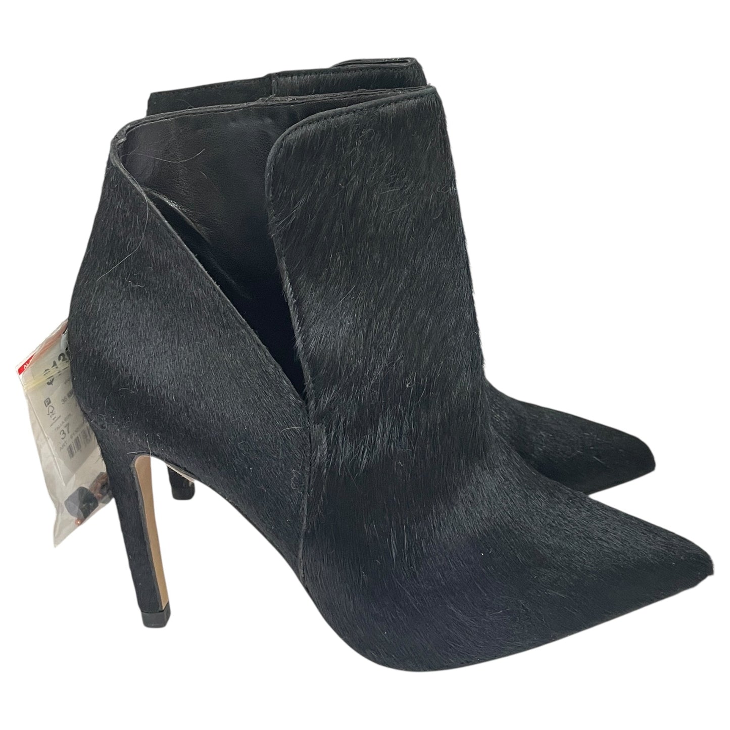 BOOTS ANKLE HEELS by ZARA BASIC in BLACK, Size:7