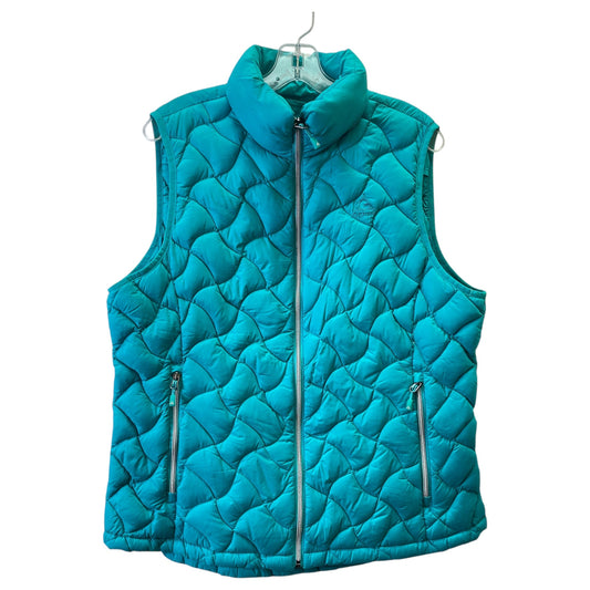 Vest Puffer & Quilted By Gerry In Teal, Size:Xl